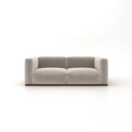 Charlotte Modular Sofa – Velvet Collection – Alabaster