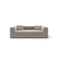 Eleanor Modular Sofa – Velvet Collection – Champagne