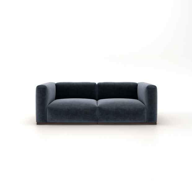 Charlotte Modular Sofa – Velvet Collection – Oxford Blue