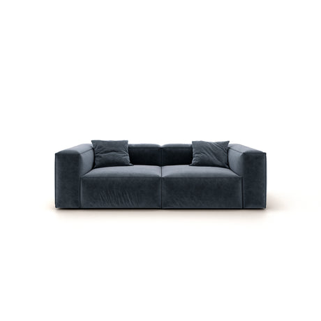 Eleanor Modular Sofa – Velvet Collection – Oxford Blue