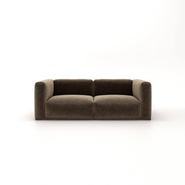 Charlotte Modular Sofa – Velvet Collection – Mocha