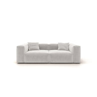 Eleanor Modular Sofa – Velvet Collection – Pearl