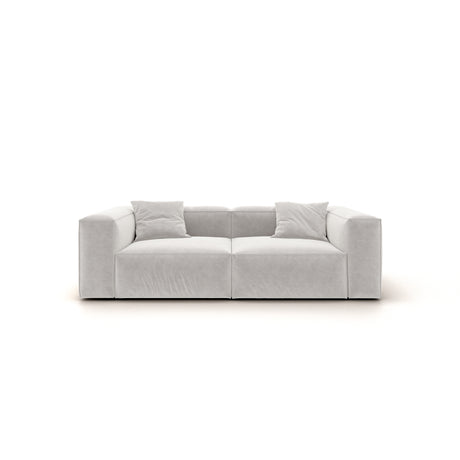 Eleanor Modular Sofa – Velvet Collection – Pearl