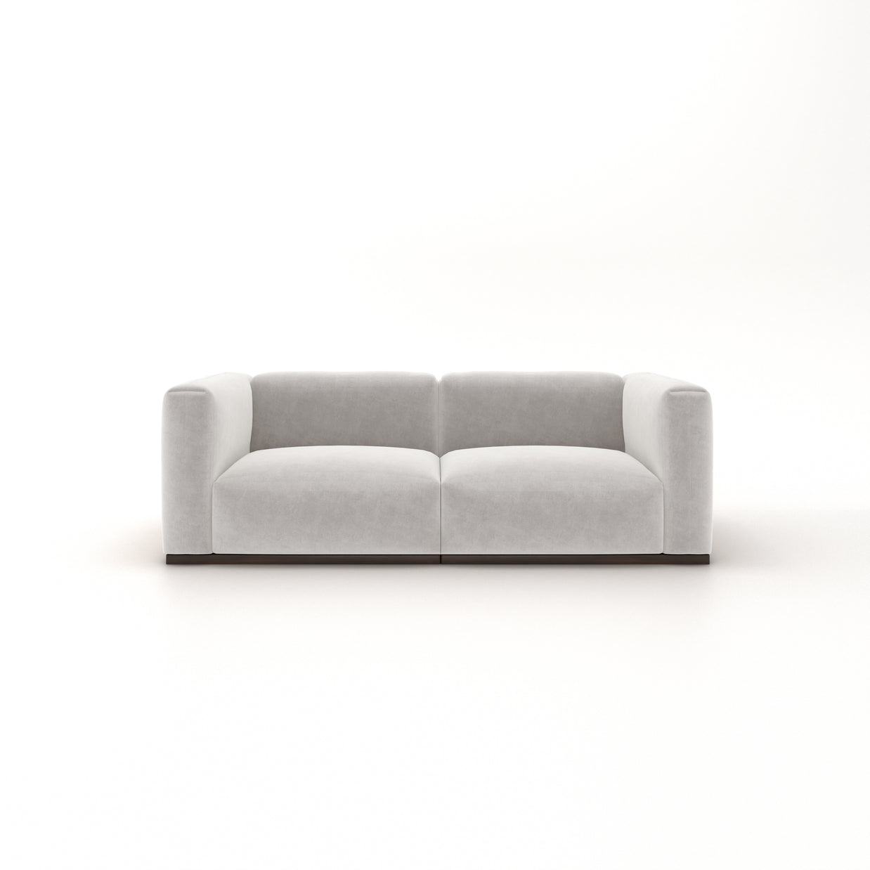Charlotte Modular Sofa – Velvet Collection – Pearl