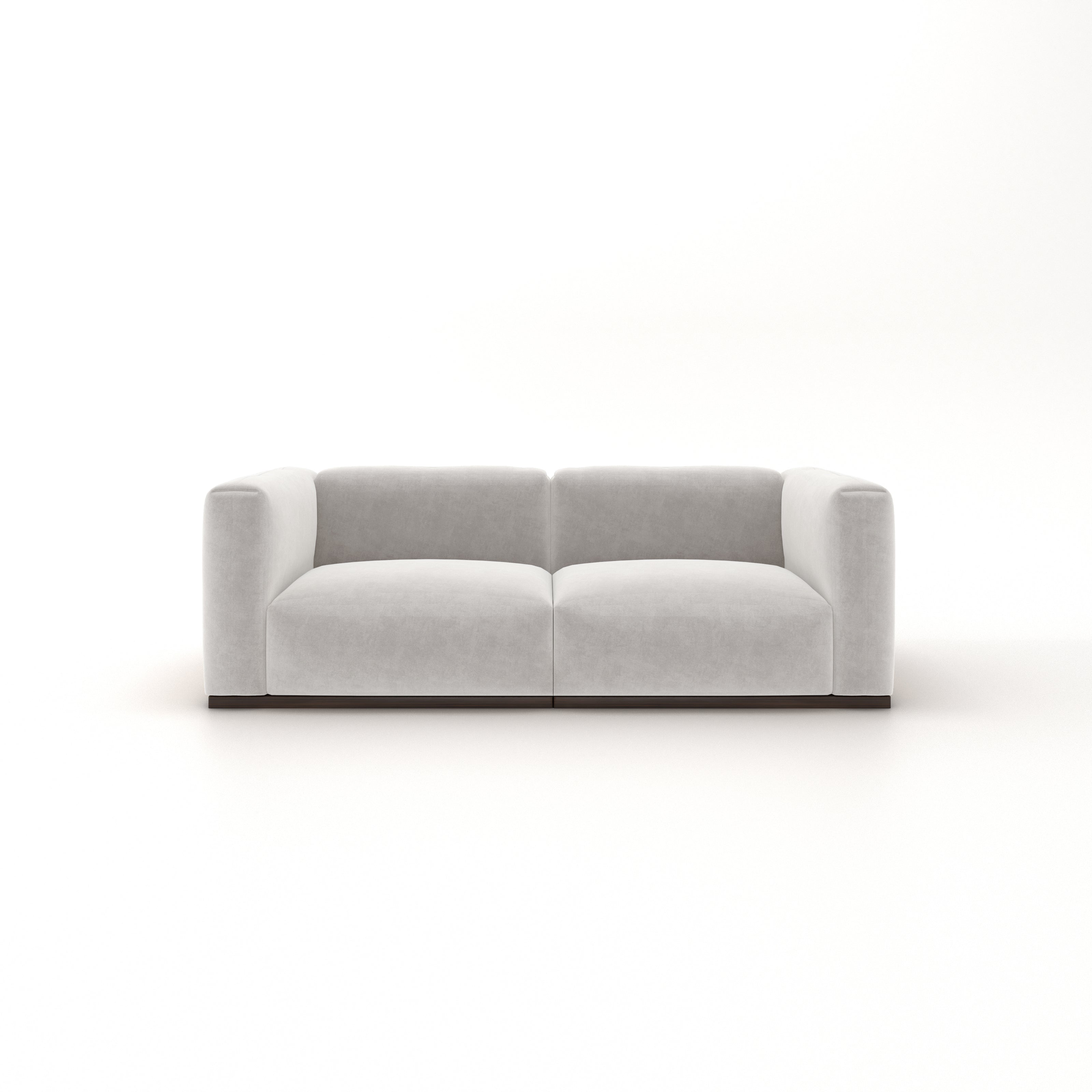 Charlotte Modular Sofa – Velvet Collection – Pearl