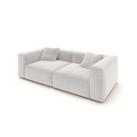 Eleanor Modular Sofa – Velvet Collection – Pearl