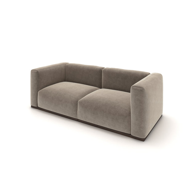 Charlotte Modular Sofa – Velvet Collection – Champagne