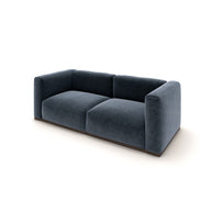 Charlotte Modular Sofa – Velvet Collection – Oxford Blue