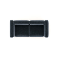 Charlotte Modular Sofa – Velvet Collection – Oxford Blue