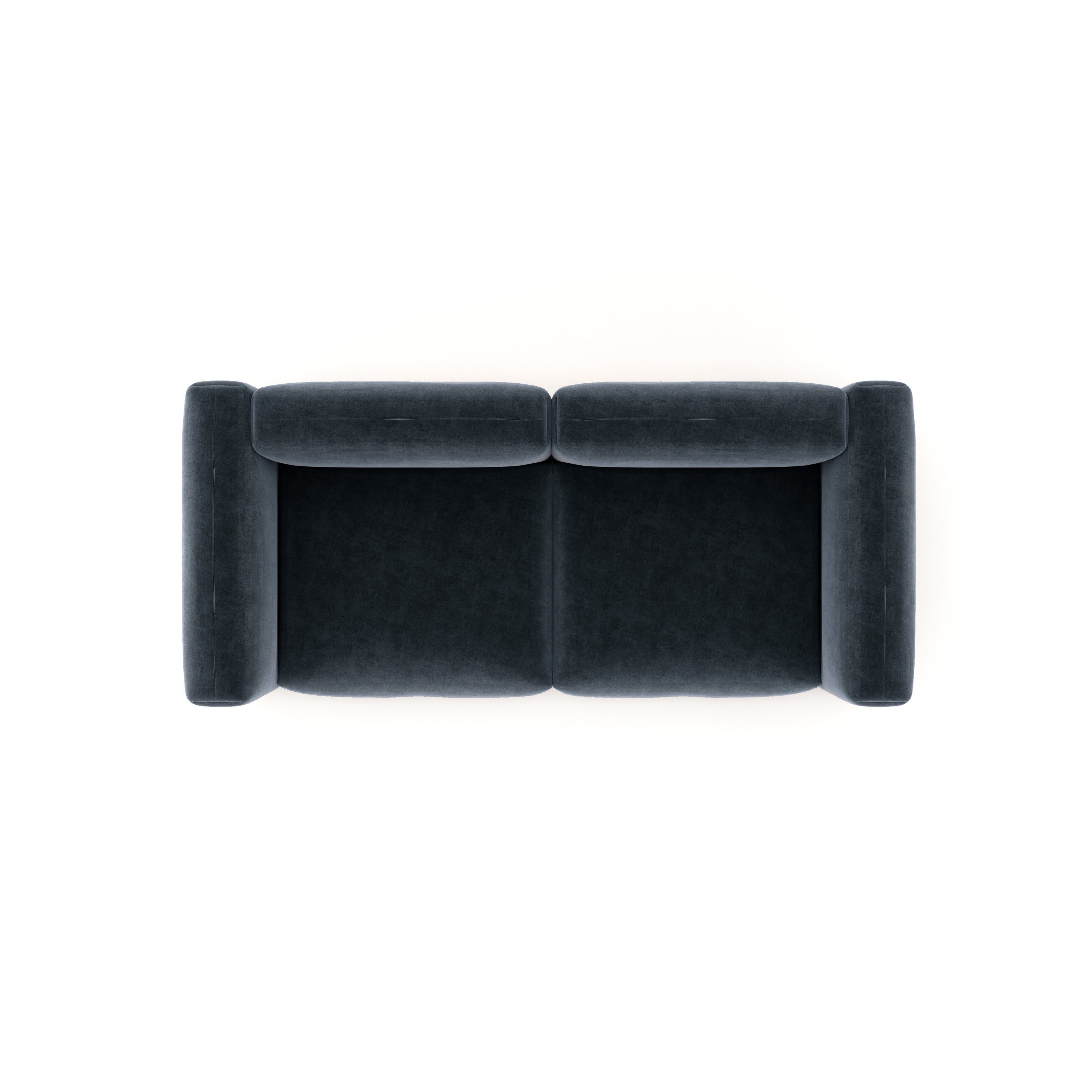 Charlotte Modular Sofa – Velvet Collection – Oxford Blue