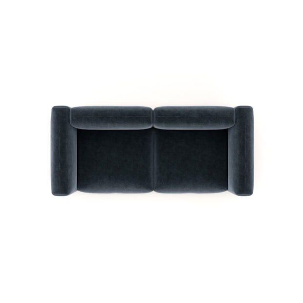 Charlotte Modular Sofa – Velvet Collection – Oxford Blue
