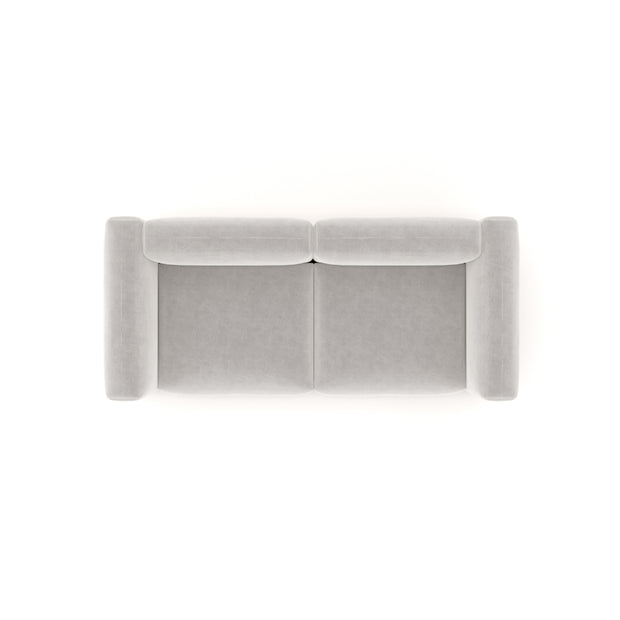 Charlotte Modular Sofa – Velvet Collection – Pearl