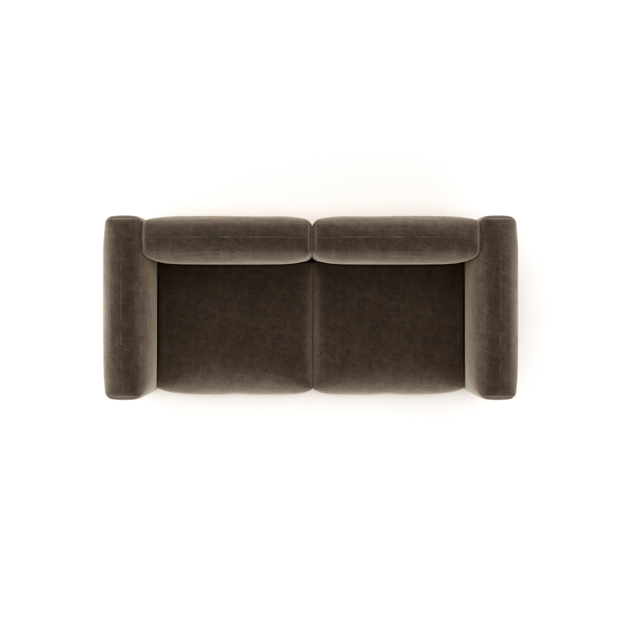 Charlotte Modular Sofa – Velvet Collection – Mocha