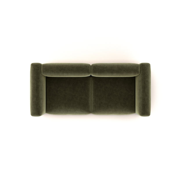 Charlotte Modular Sofa – Velvet Collection – Olive