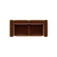 Charlotte Modular Sofa – Velvet Collection – Copper
