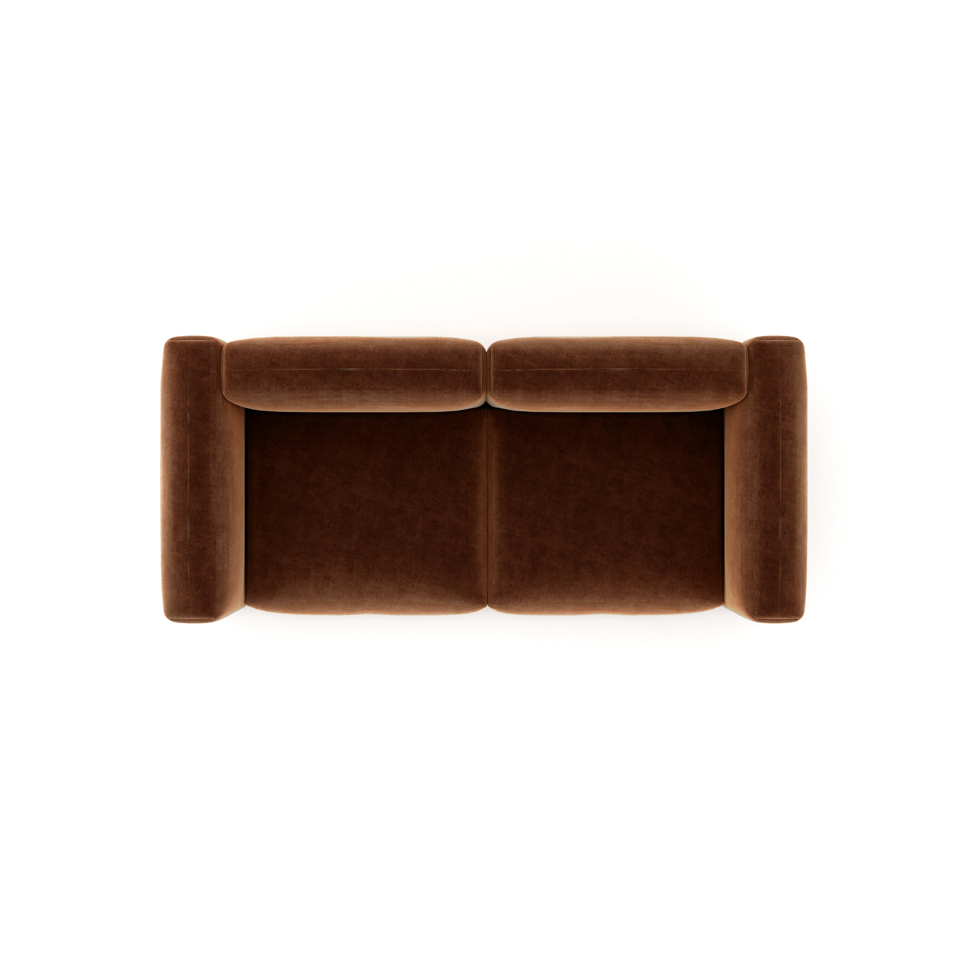 Charlotte Modular Sofa – Velvet Collection – Copper