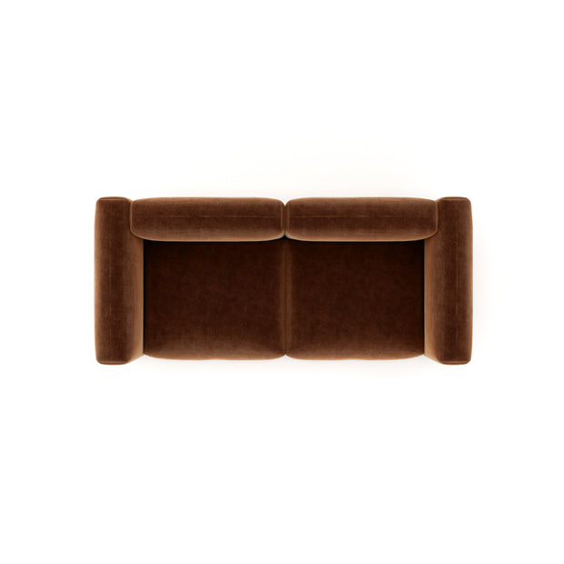 Charlotte Modular Sofa – Velvet Collection – Copper