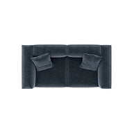 Eleanor Modular Sofa – Velvet Collection – Oxford Blue
