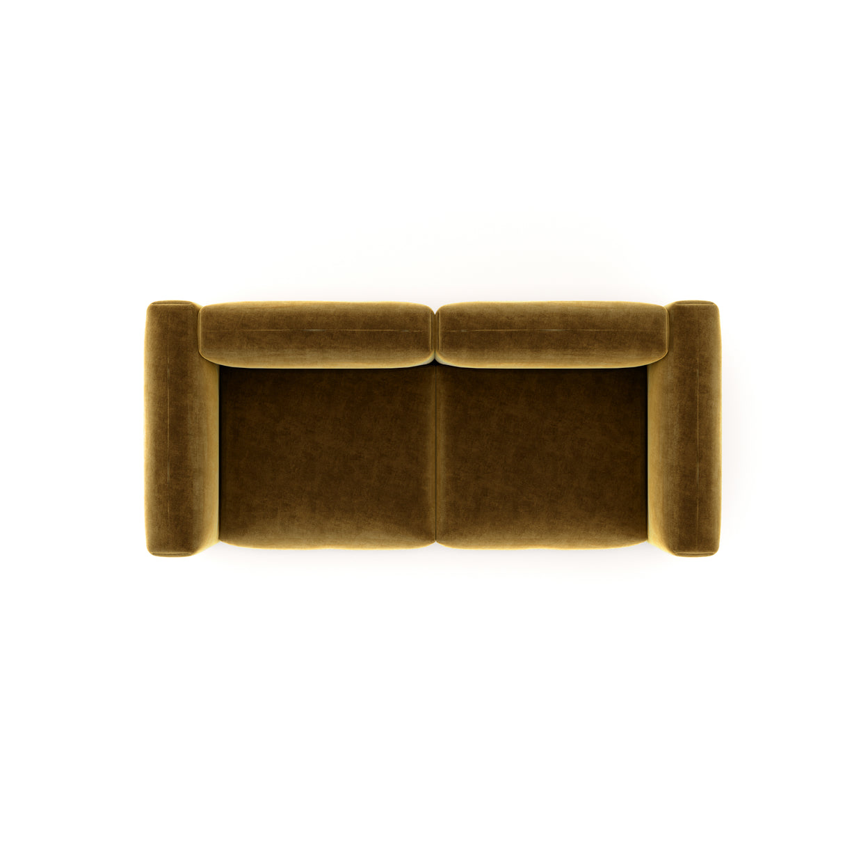 Charlotte Modular Sofa – Velvet Collection – Ochre