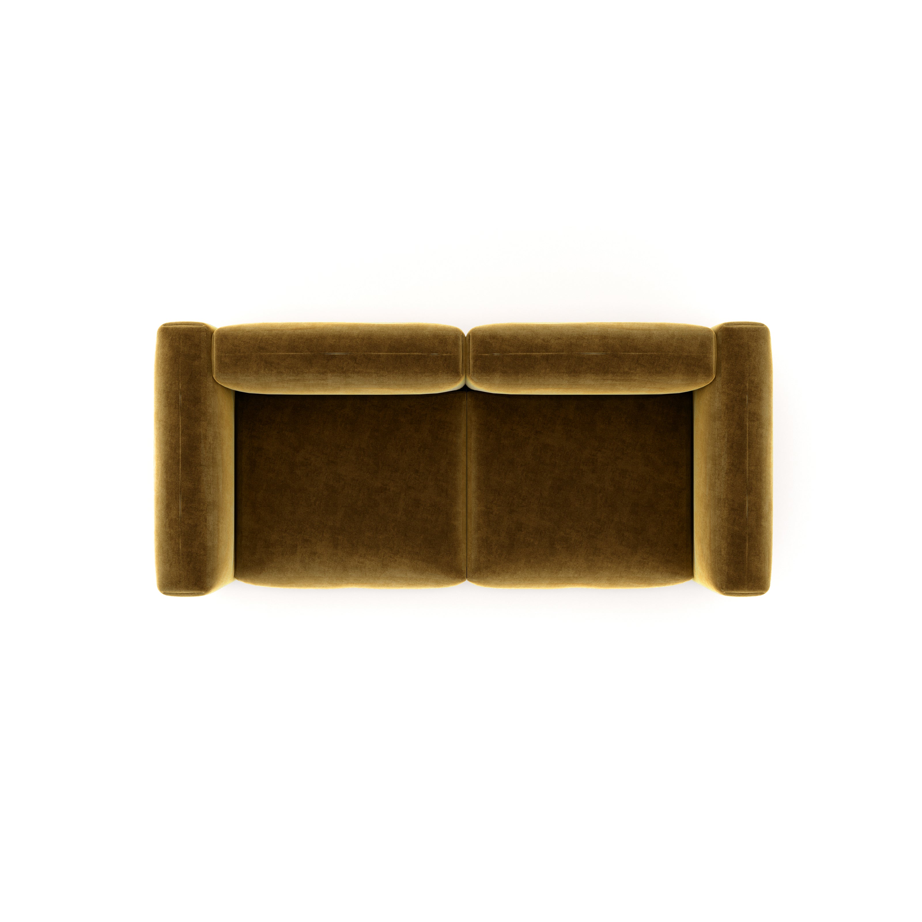 Charlotte Modular Sofa – Velvet Collection – Ochre