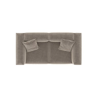 Eleanor Modular Sofa – Velvet Collection – Champagne