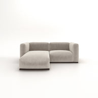 Charlotte Modular Sofa – Velvet Collection – Alabaster