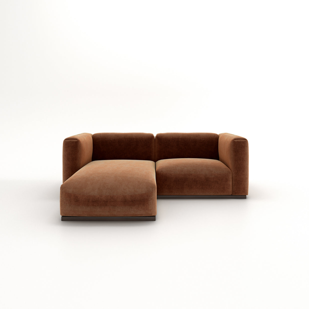 Charlotte Modular Sofa – Velvet Collection – Copper