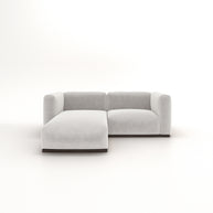 Charlotte Modular Sofa – Velvet Collection – Pearl