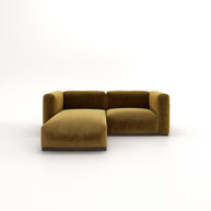 Charlotte Modular Sofa – Velvet Collection – Ochre