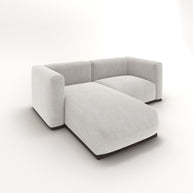 Charlotte Modular Sofa – Velvet Collection – Pearl