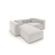 Eleanor Modular Sofa – Velvet Collection – Pearl