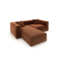 Eleanor Modular Sofa – Velvet Collection – Copper