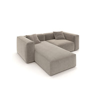 Eleanor Modular Sofa – Velvet Collection – Champagne