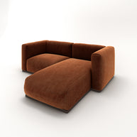 Charlotte Modular Sofa – Velvet Collection – Copper
