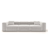 Eleanor Modular Sofa – Velvet Collection – Pearl