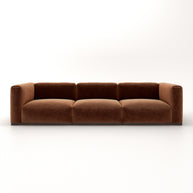 Charlotte Modular Sofa – Velvet Collection – Copper