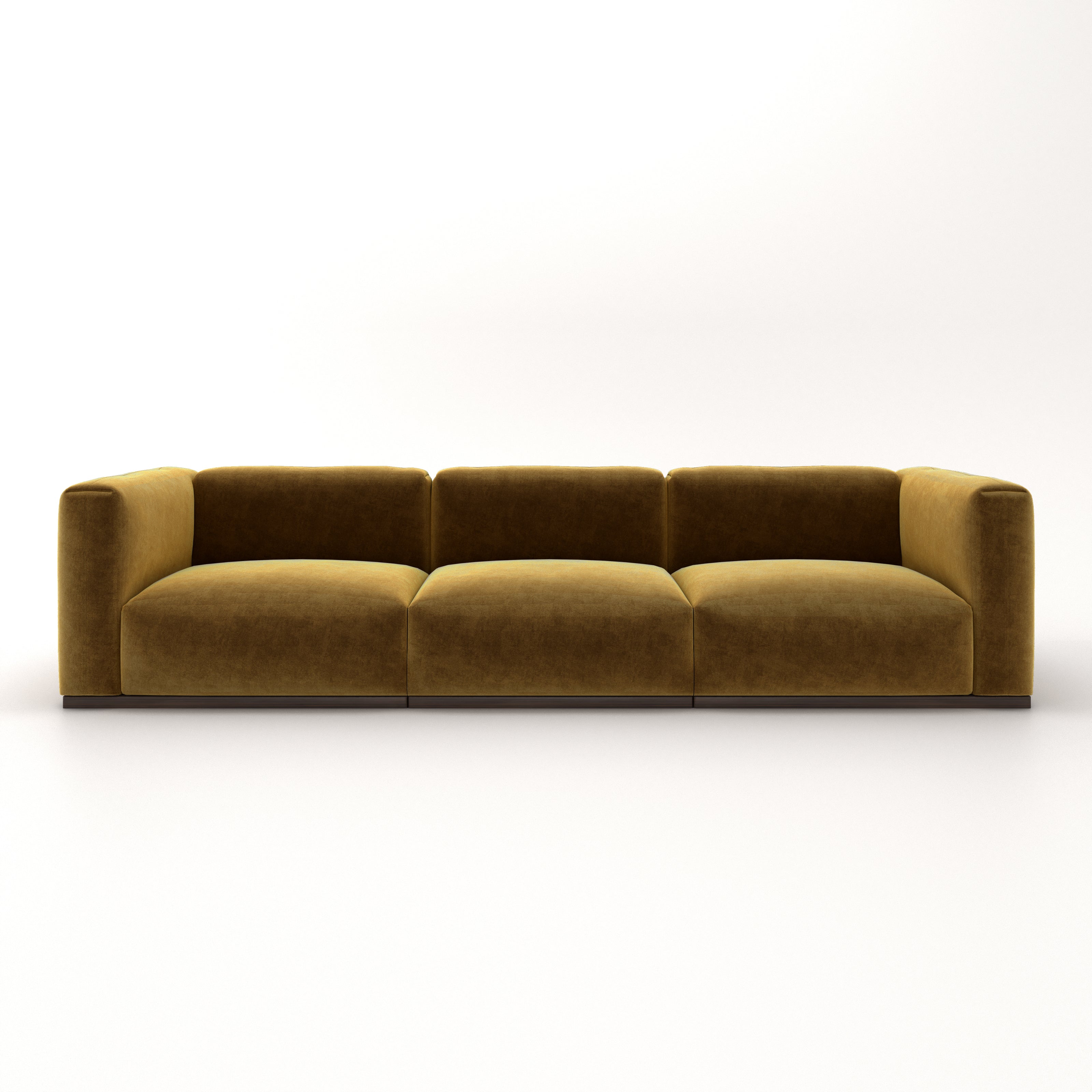 Charlotte Modular Sofa – Velvet Collection – Ochre
