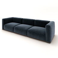 Charlotte Modular Sofa – Velvet Collection – Oxford Blue