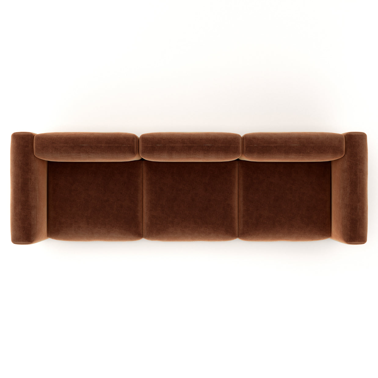 Charlotte Modular Sofa – Velvet Collection – Copper