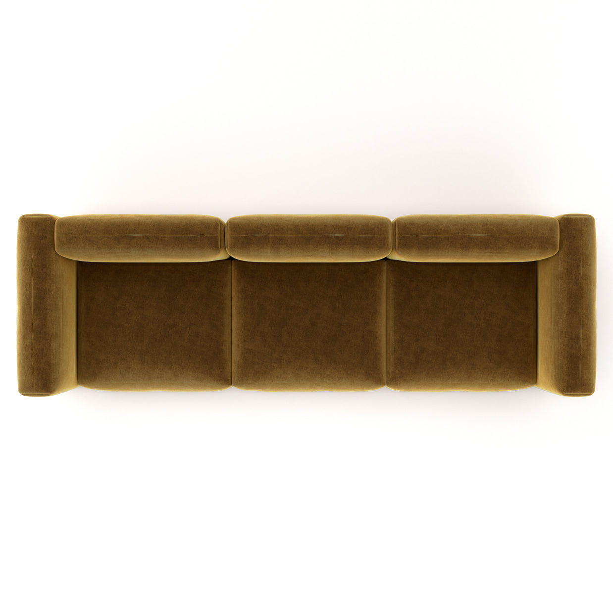 Charlotte Modular Sofa – Velvet Collection – Ochre