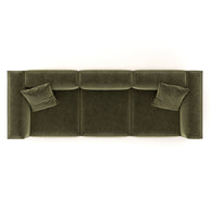 Eleanor Modular Sofa – Velvet Collection – Olive