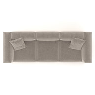 Eleanor Modular Sofa – Velvet Collection – Champagne