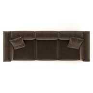 Eleanor Modular Sofa – Velvet Collection – Mocha