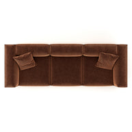 Eleanor Modular Sofa – Velvet Collection – Copper