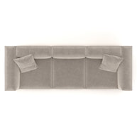 Eleanor Modular Sofa – Velvet Collection – Alabaster