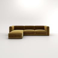 Charlotte Modular Sofa – Velvet Collection – Ochre