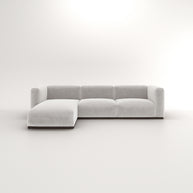 Charlotte Modular Sofa – Velvet Collection – Pearl