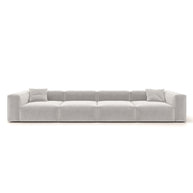 Eleanor Modular Sofa – Velvet Collection – Pearl