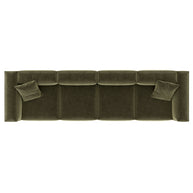 Eleanor Modular Sofa – Velvet Collection – Olive