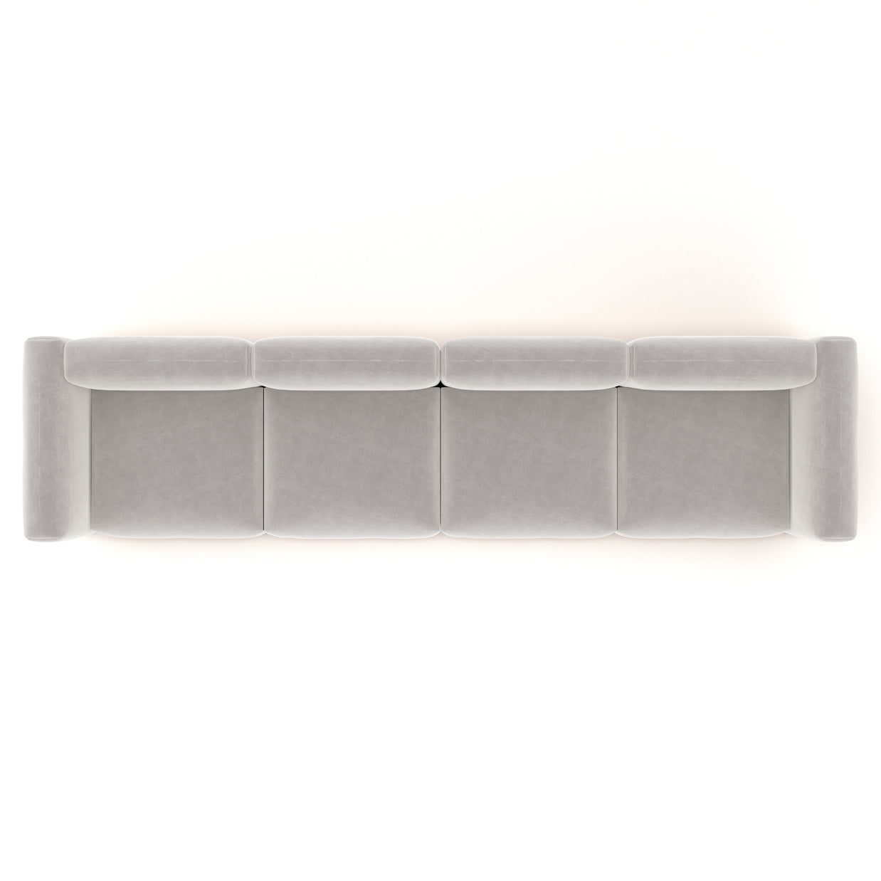 Charlotte Modular Sofa – Velvet Collection – Pearl